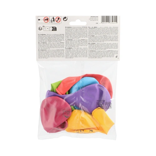 PAPSTAR Luftballons Ø 29 cm farbig sortiert "Monsters", 12 x 6 Stück