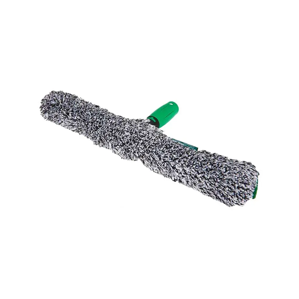 Unger ErgoTec 2in1 Profi-Fensterreinigungs-Starterset, 2-teilig – ergonomischer ErgoTec Power Einwascher 35 cm mit saugstarkem Mikrofaserbezug für streifenfreie Fensterreinigung