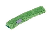 Microfaser Fensterwischer-Bezug grün für Einwascher, waschbarer Überzug für Fensterreinigung, Artikelnummer 00-106