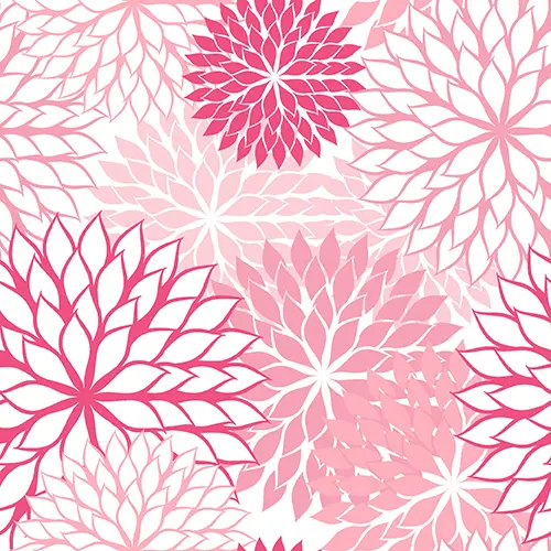 PAPSTAR Servietten rose "Floralies" 3-lagig, 1/4-Falz, 40x40 cm mit rosa Blumenmuster, FSC-zertifiziert, Artikel 88594