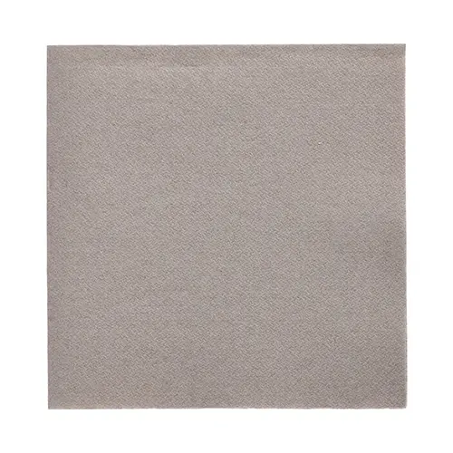 PAPSTAR Servietten "DAILY Collection" 1/4-Falz 32 x 32 cm grau, hochwertige FSC-zertifizierte Tissueservietten, 14 x 50 Stück für Gastronomie und Zuhause