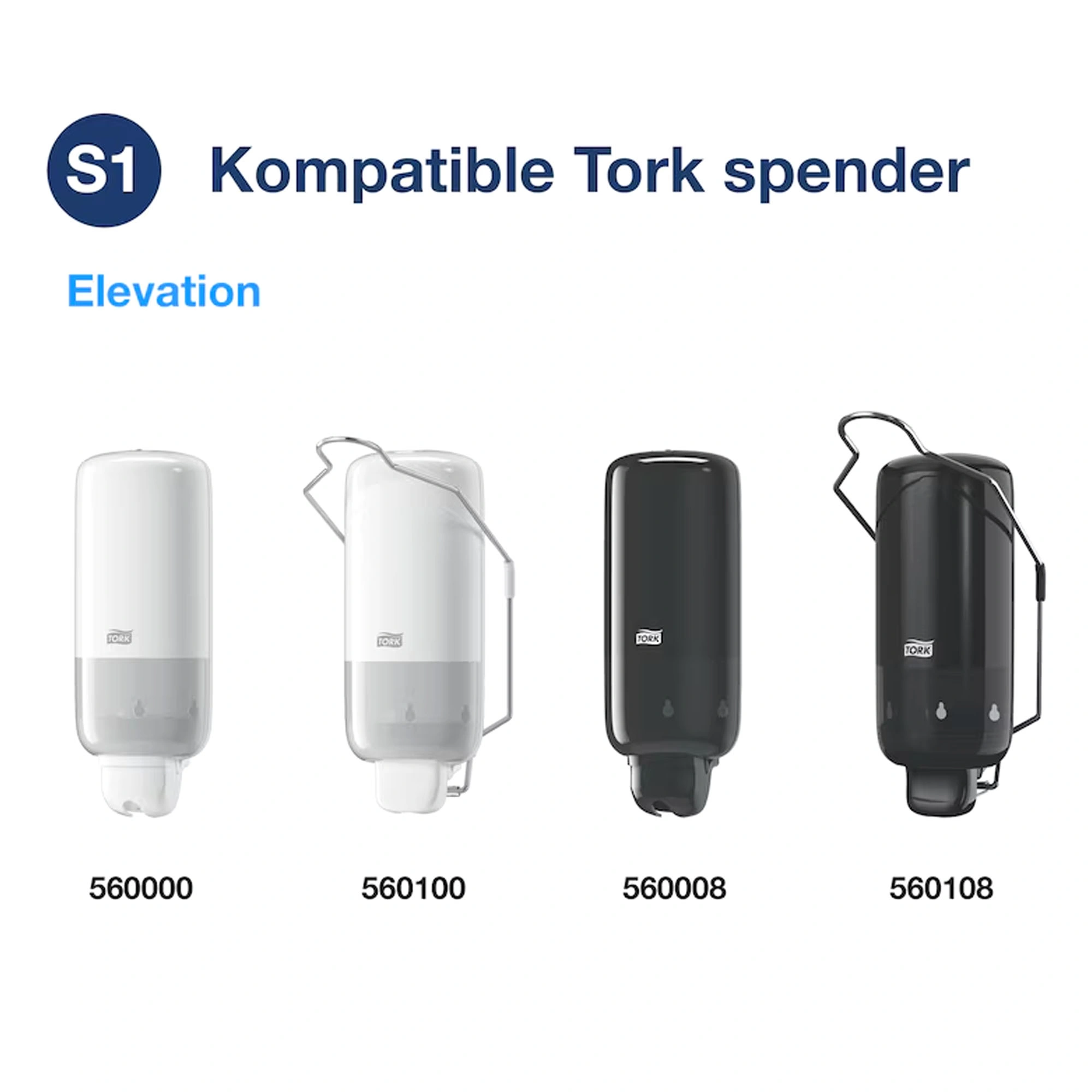 Tork 420710 antimikrobielle Flüssigseife zur Händedekontamination S1 6 x 1000 ml