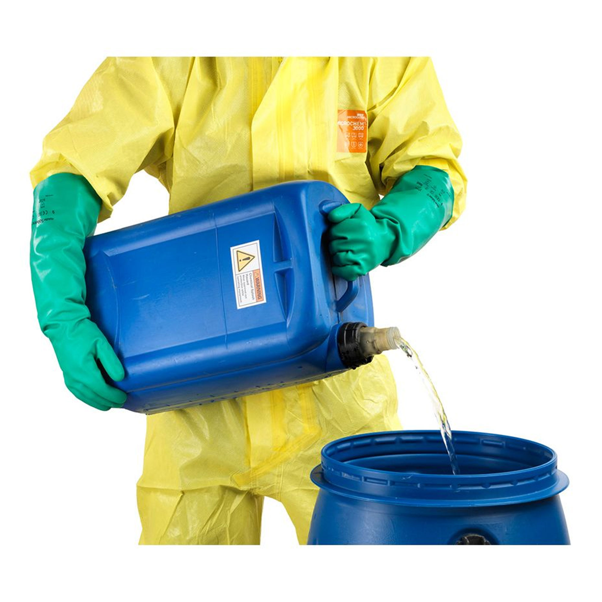 Ansell AlphaTec 37-185 Chemikalienschutzhandschuhe grün, VE 12 Paar