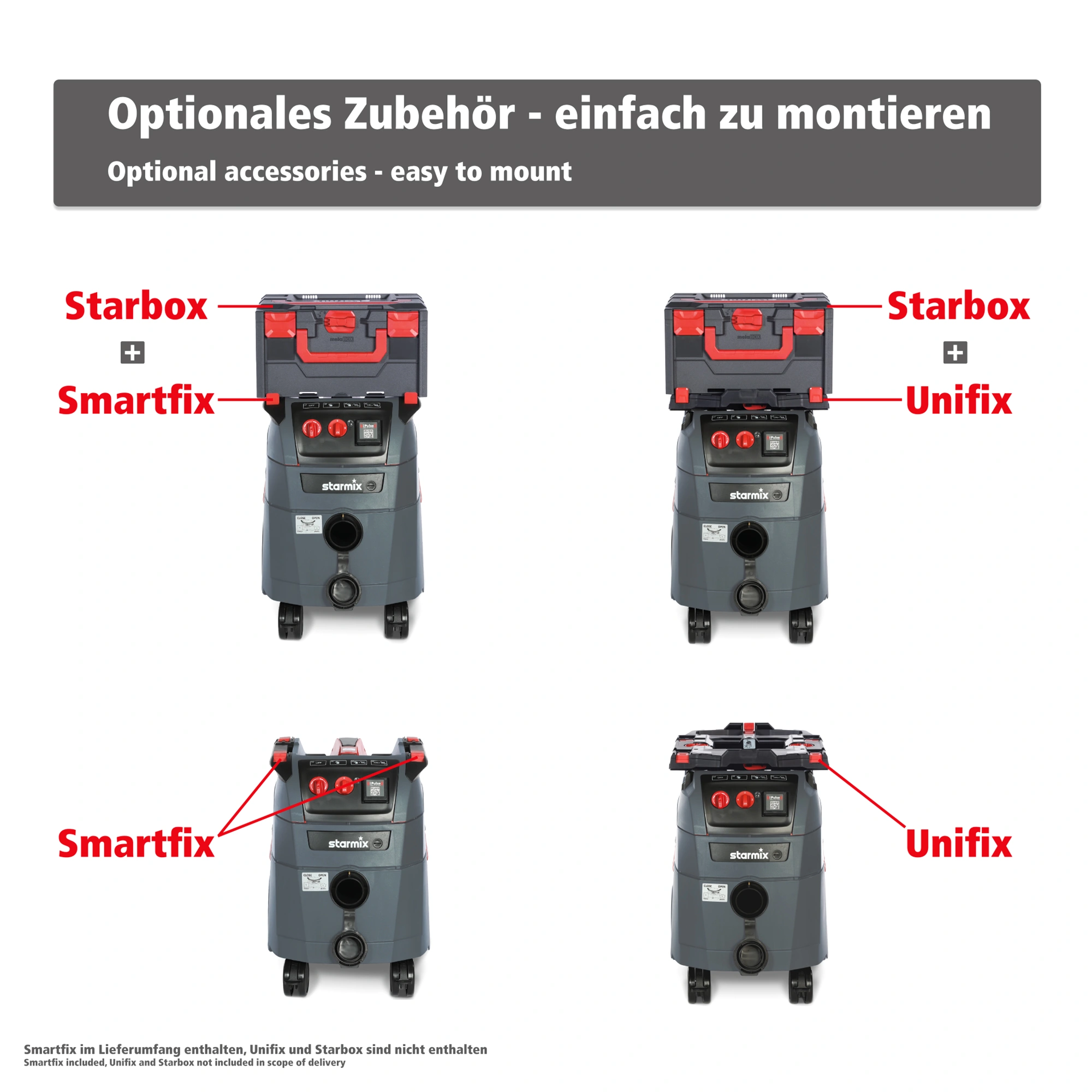 Starmix iPulse M-1635 Safe Plus Nass-Trockensauger