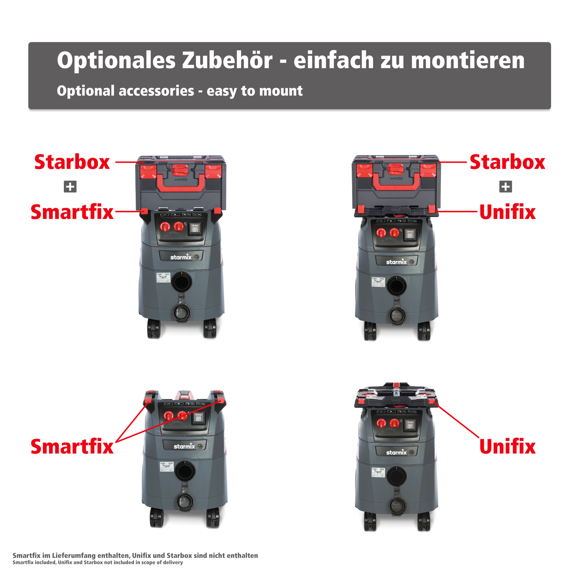 Starmix iPulse M-1635 Safe Plus Nass-Trockensauger