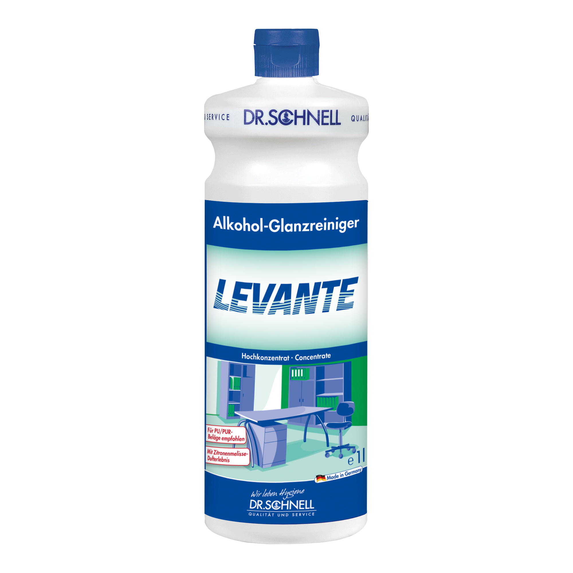 Dr. Schnell Levante Alkohol-Glanzreiniger 1 Liter 00292_1