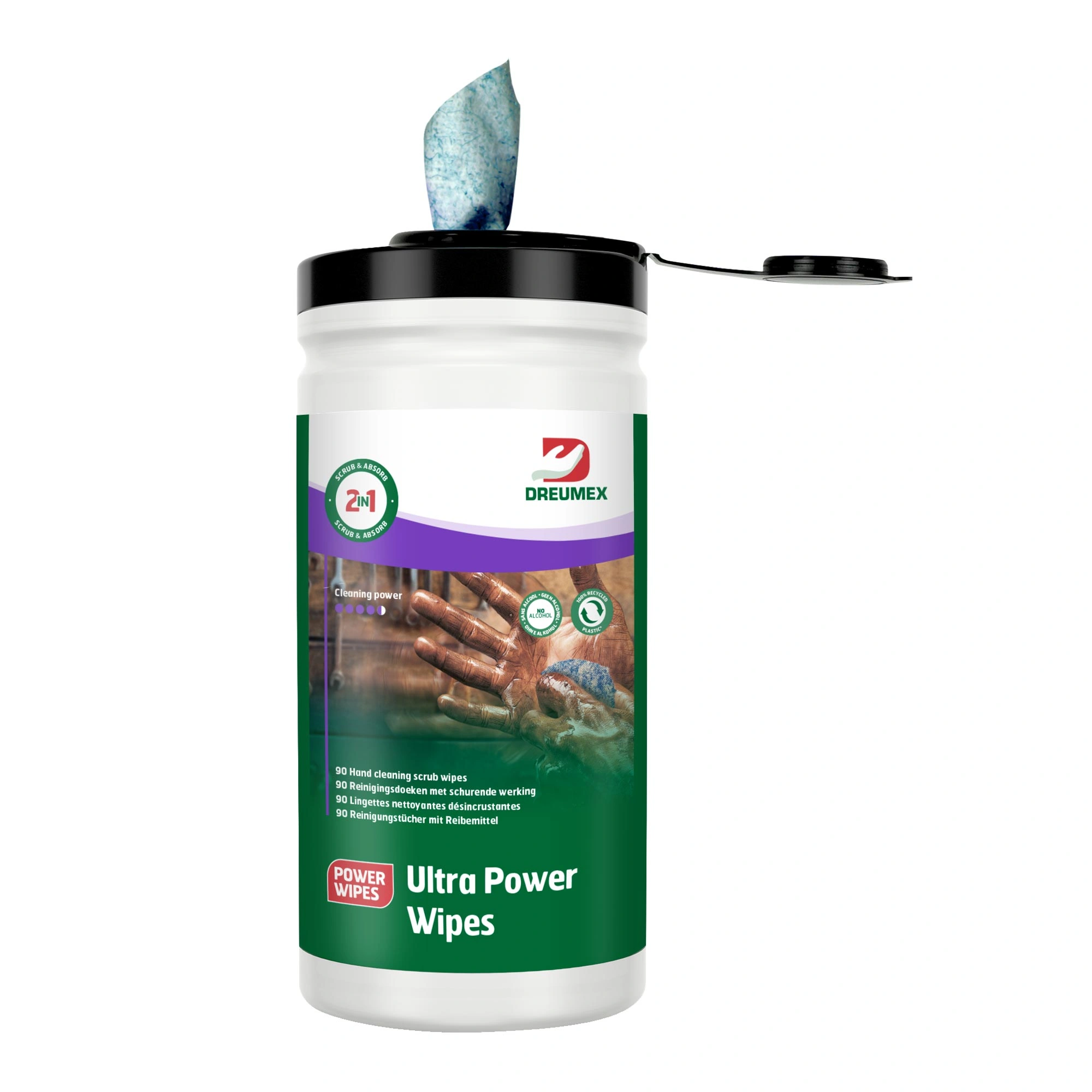 Dreumex Ultra Power Wipes Handreinigungstücher