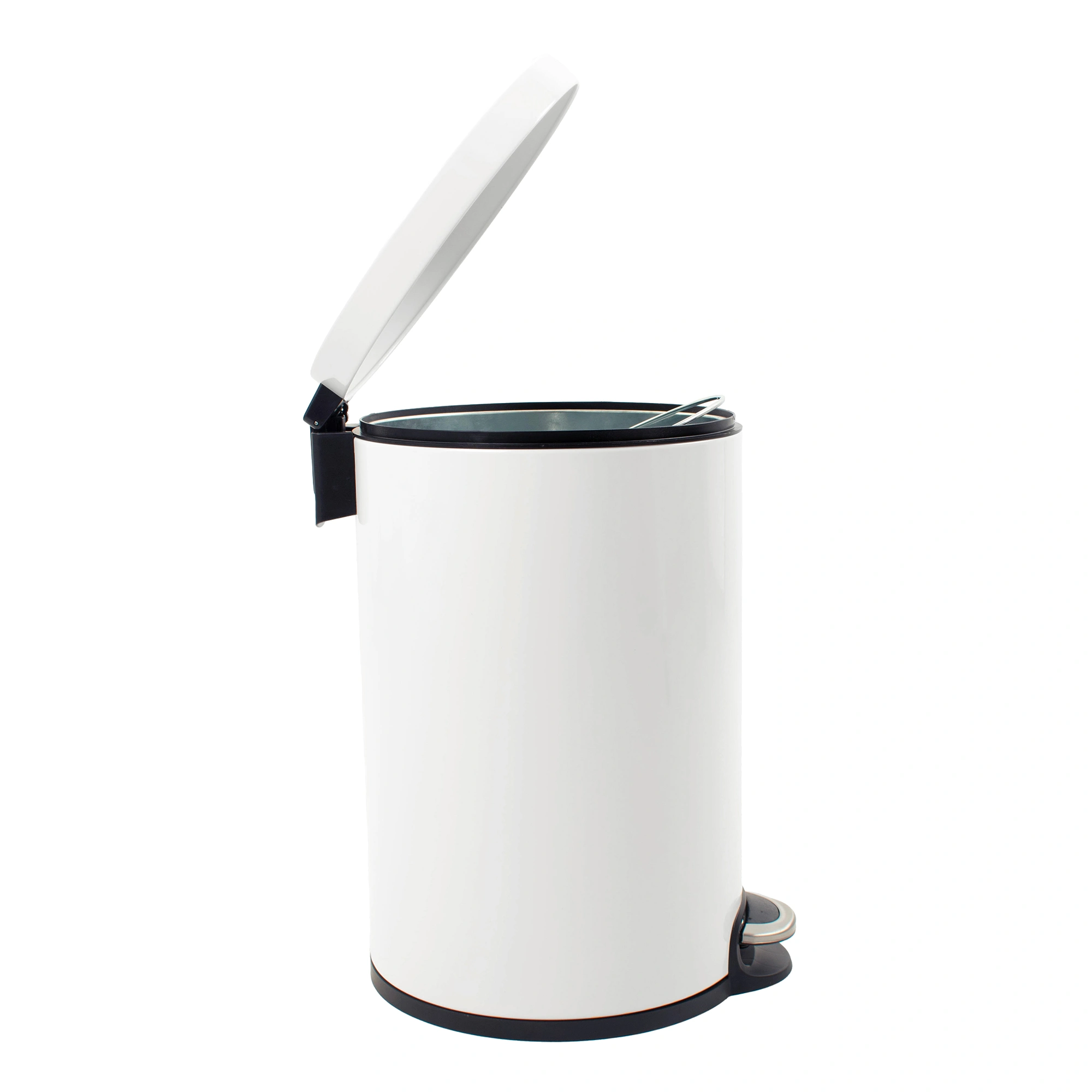 EKO Serene mit Inneneimer aus Metall Treteimer 20 Liter Klappdeckel mit Pedal