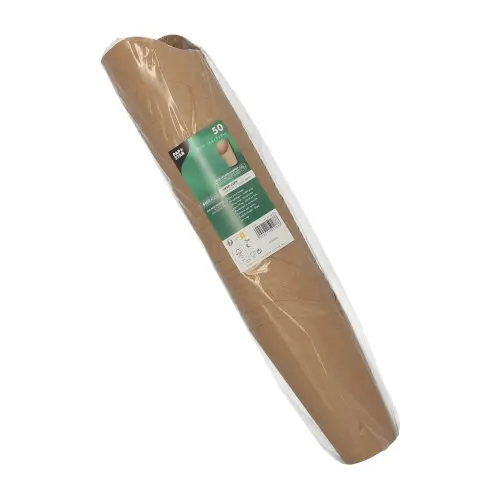 PAPSTAR Wrap Cups, Pappe 590 ml 15,9 x 6 x 8 cm braun, kompostierbare Snackbecher aus ungebleichtem Frischfaser-Karton mit Bio-Beschichtung für fetthaltige Snacks