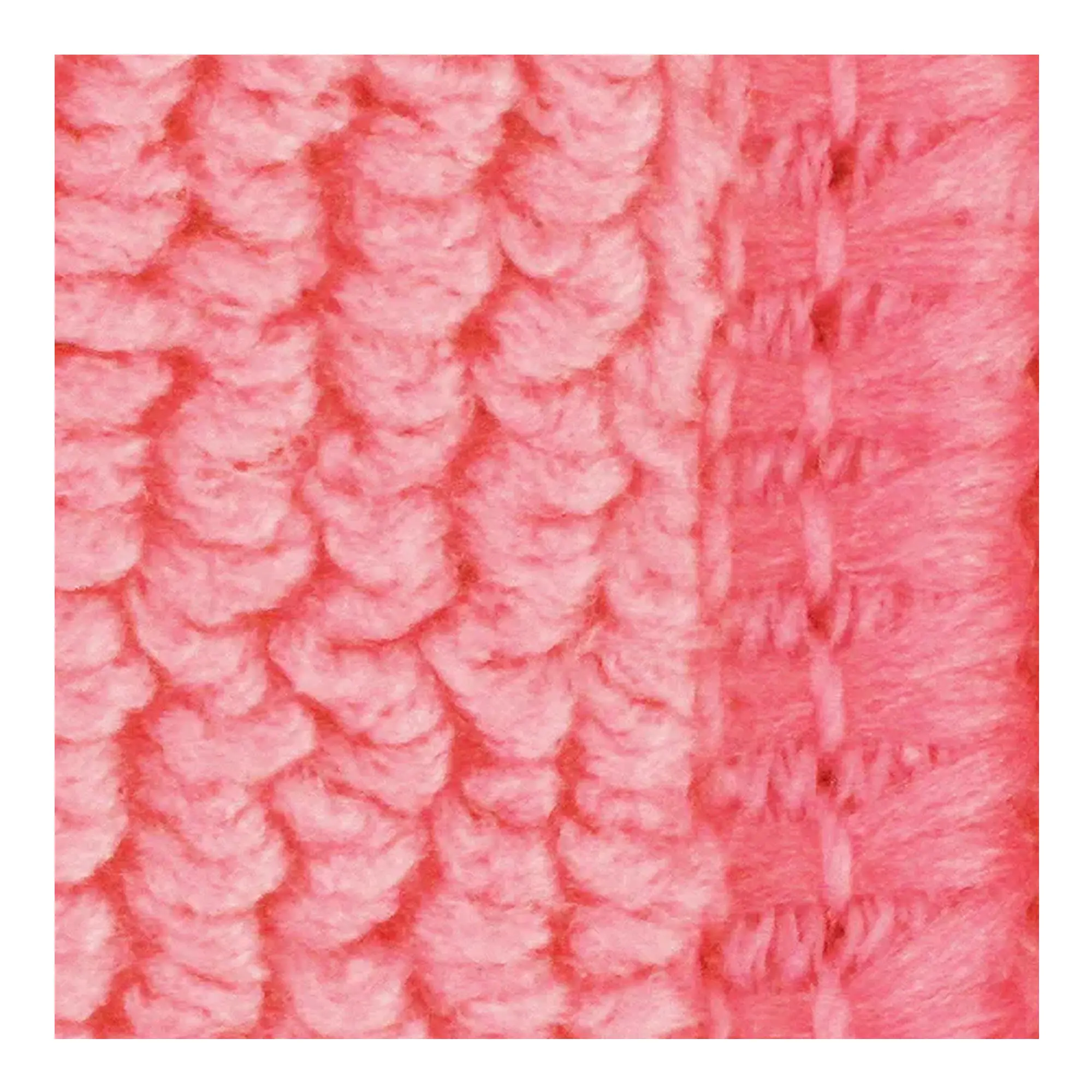Vileda Microfasertuch MicroTuff Plus, 1 Stück in Pink mit voluminöser, gestrickter Microfaserstruktur für hohe Schmutzaufnahme, Hersteller Vileda
