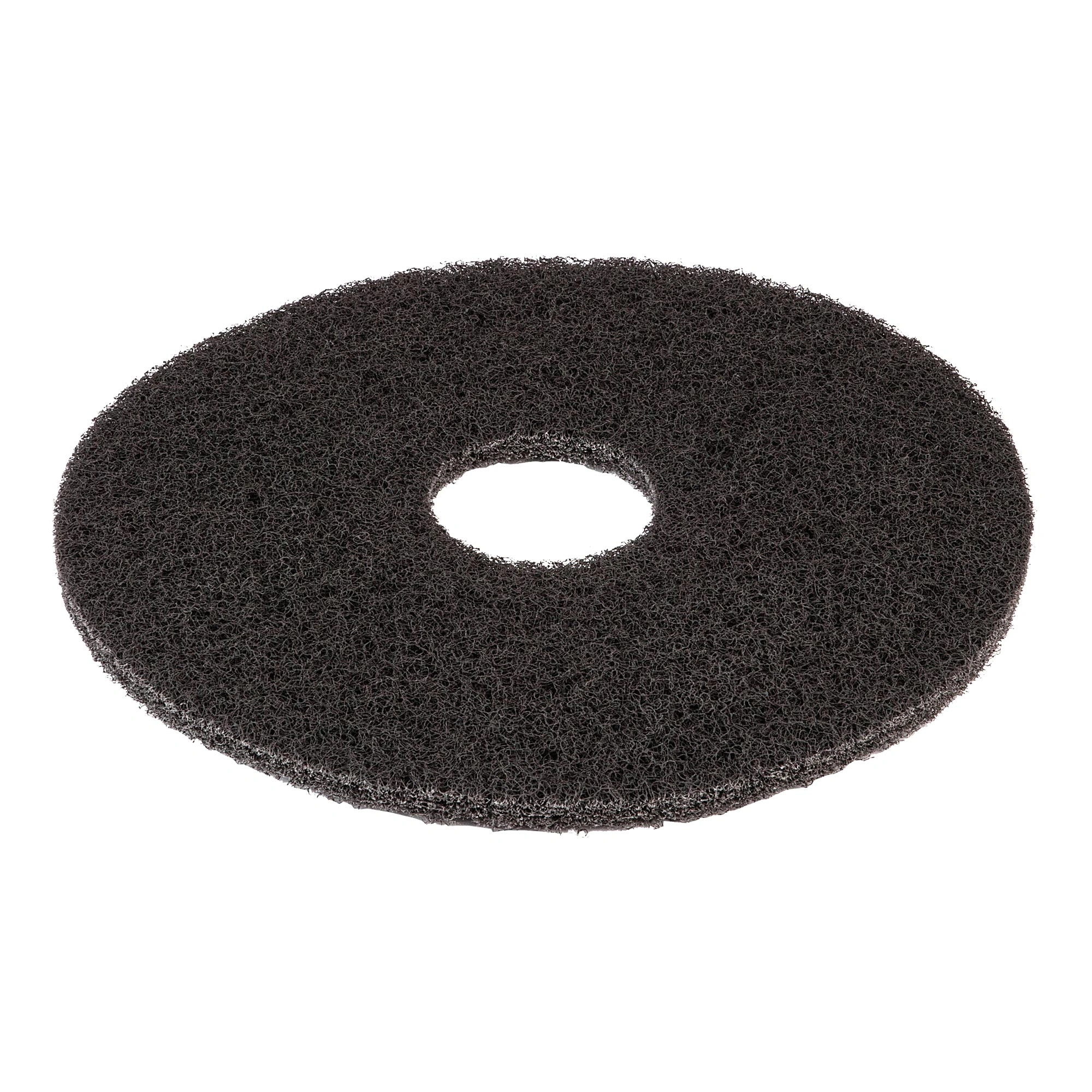 Sito Super Floor-Pad Vlies Maschinenpad 508 mm, 20 Zoll, schwarzes Pad für Grundreinigung, Intensivreinigung und Pflege von Bodenbelägen