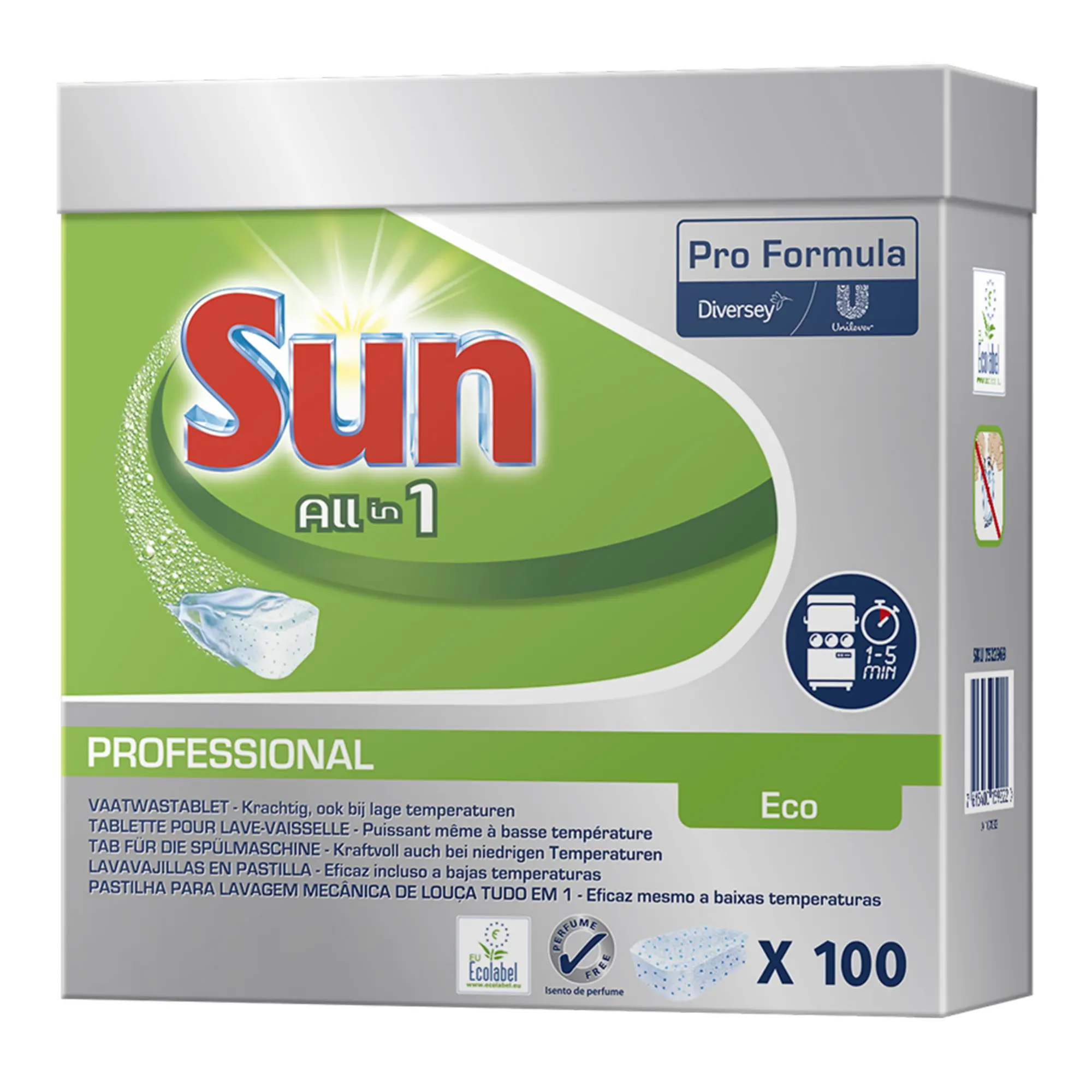 Sun Professional All in 1 Eco Geschirrreiniger-Tabs 100 Stück 7522969_1