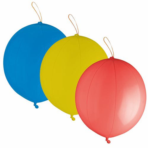 PAPSTAR 3 Punch Ballons Ø 40 cm farbig sortiert