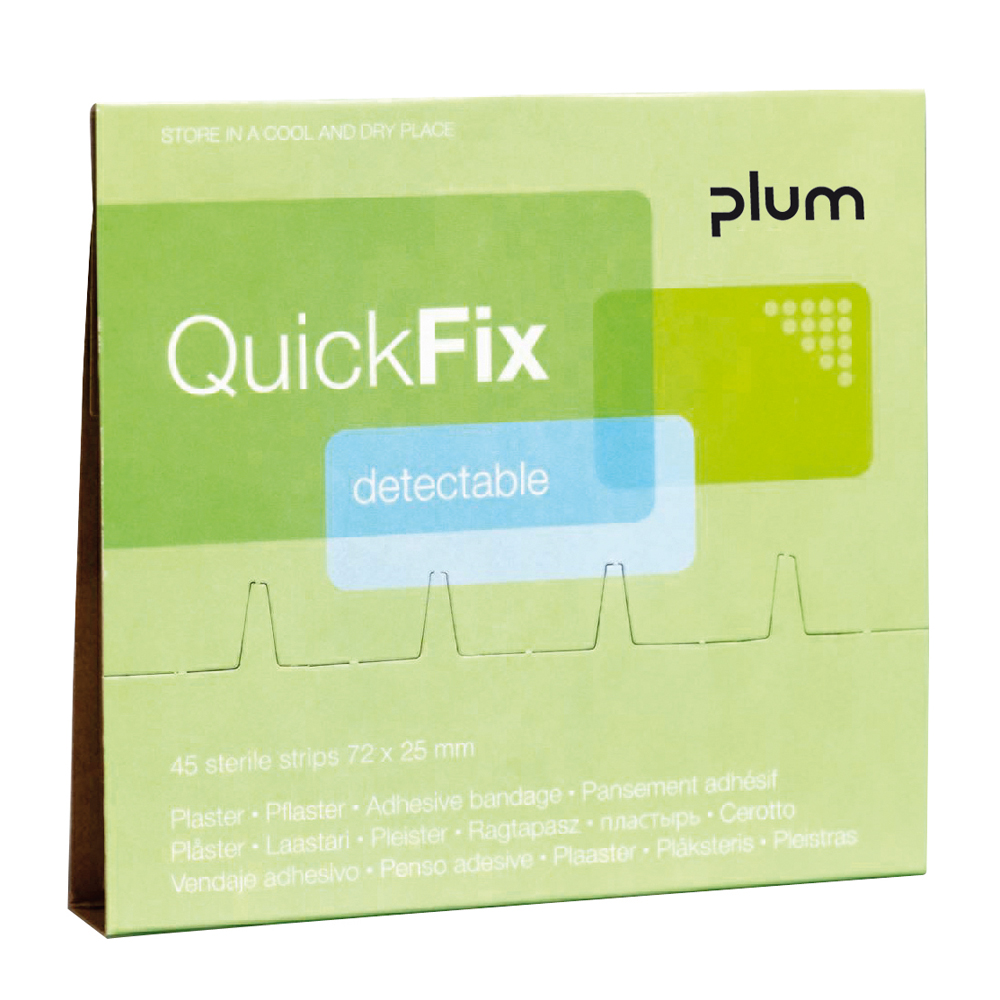 Plum QuickFix Detectable Pflasterrefill 45 Stück 5513-plum_1