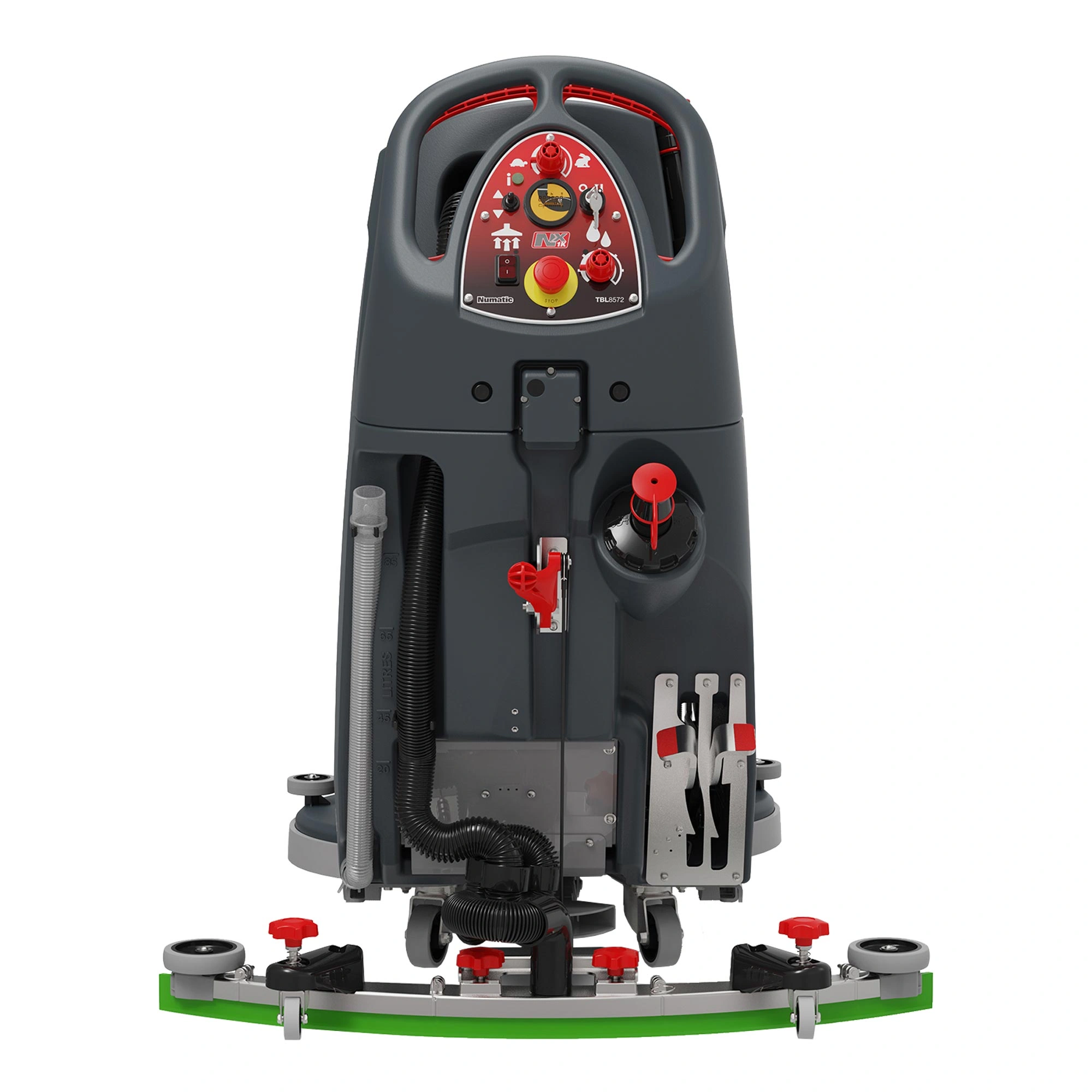 Numatic TBL8572/100T Scheuersaugmaschine inkl. Fahrantrieb, 2 Akkus und Ten-Tec Scheuerbürsten
