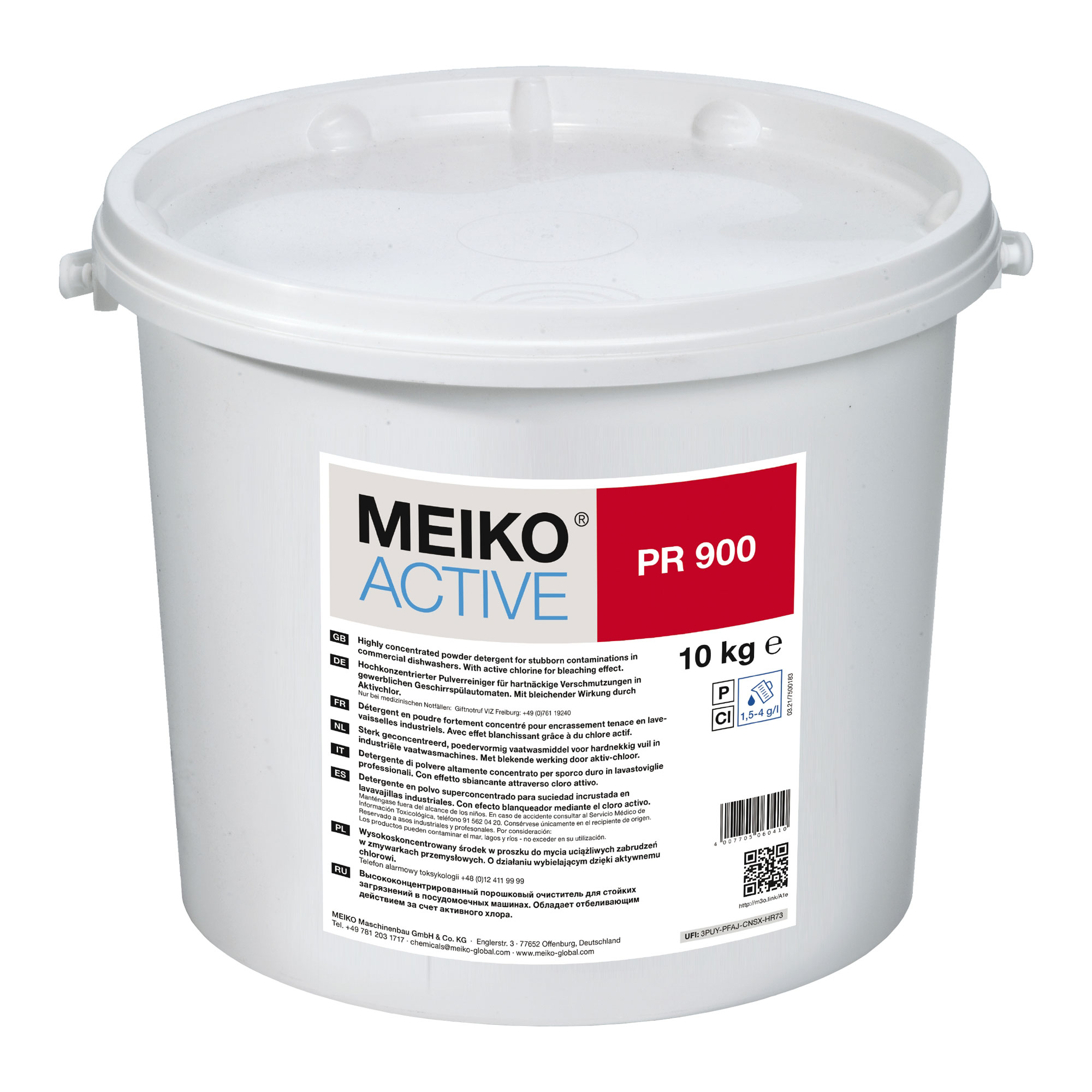 Meiko Active PR 900 Pulver-Spezialreiniger für hartnäckige Verschmutzungen