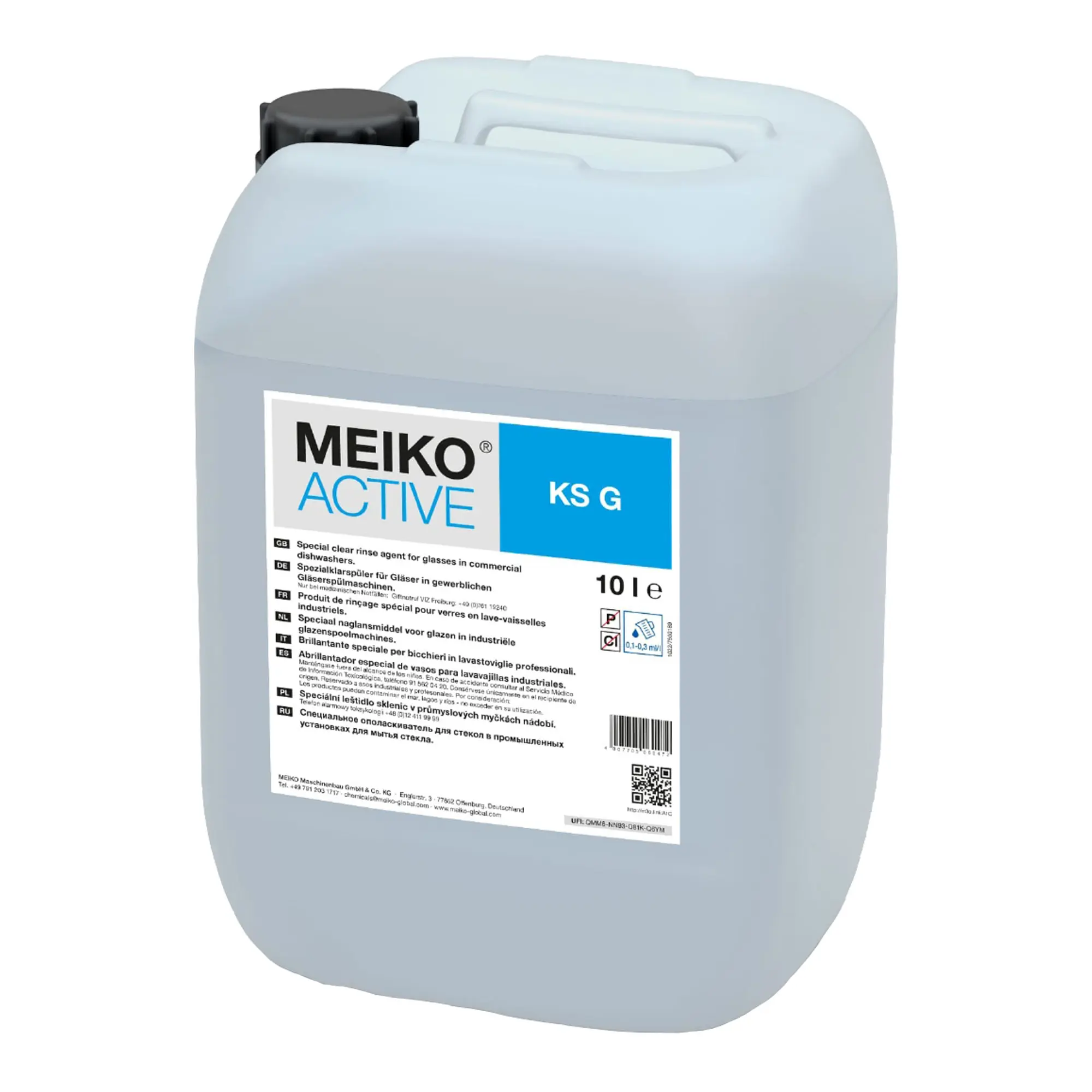 Meiko Active KS G Spezial-Klarspüler für Gläser