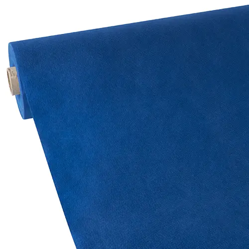 PAPSTAR Tischdecke, stoffähnlich, Vlies "soft selection" 40 m x 0,9 m dunkelblau