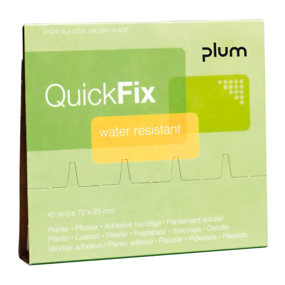 Plum QuickFix Water Resistant Pflasterrefill 45 Stück 5511-plum_1