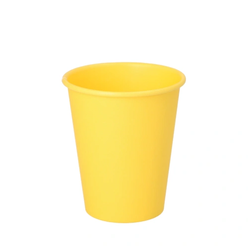 Starpak Trinkbecher, Pappe "To Go" 0,2 l Ø 8 cm, 9,2 cm gelb, 20 x 50 Stück