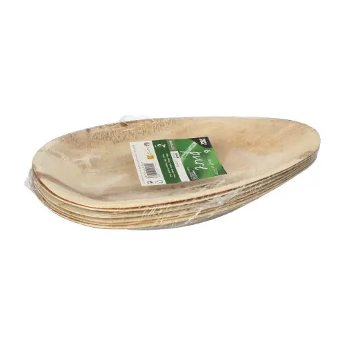 PAPSTAR Teller, Zuckerrohr "pure" ungeteilt Ø 18 cm, 2 cm natur