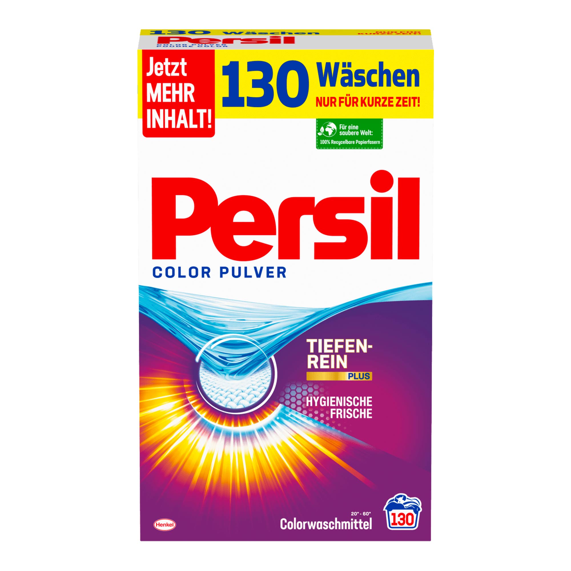 Persil Color Pulver Colorwaschmittel, 130 Wl