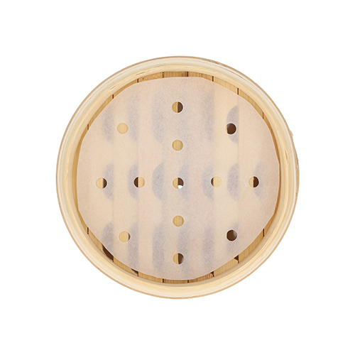 PAPSTAR Dampfgarer Bambus "ASIA" Ø 15 cm, 13,5 cm 3-teilig, 16 x 1 Stück