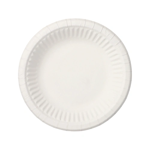 PAPSTAR Schalen, Pappe "pure" rund Ø 19 cm, 3 cm weiß, 20 x 30 Stück