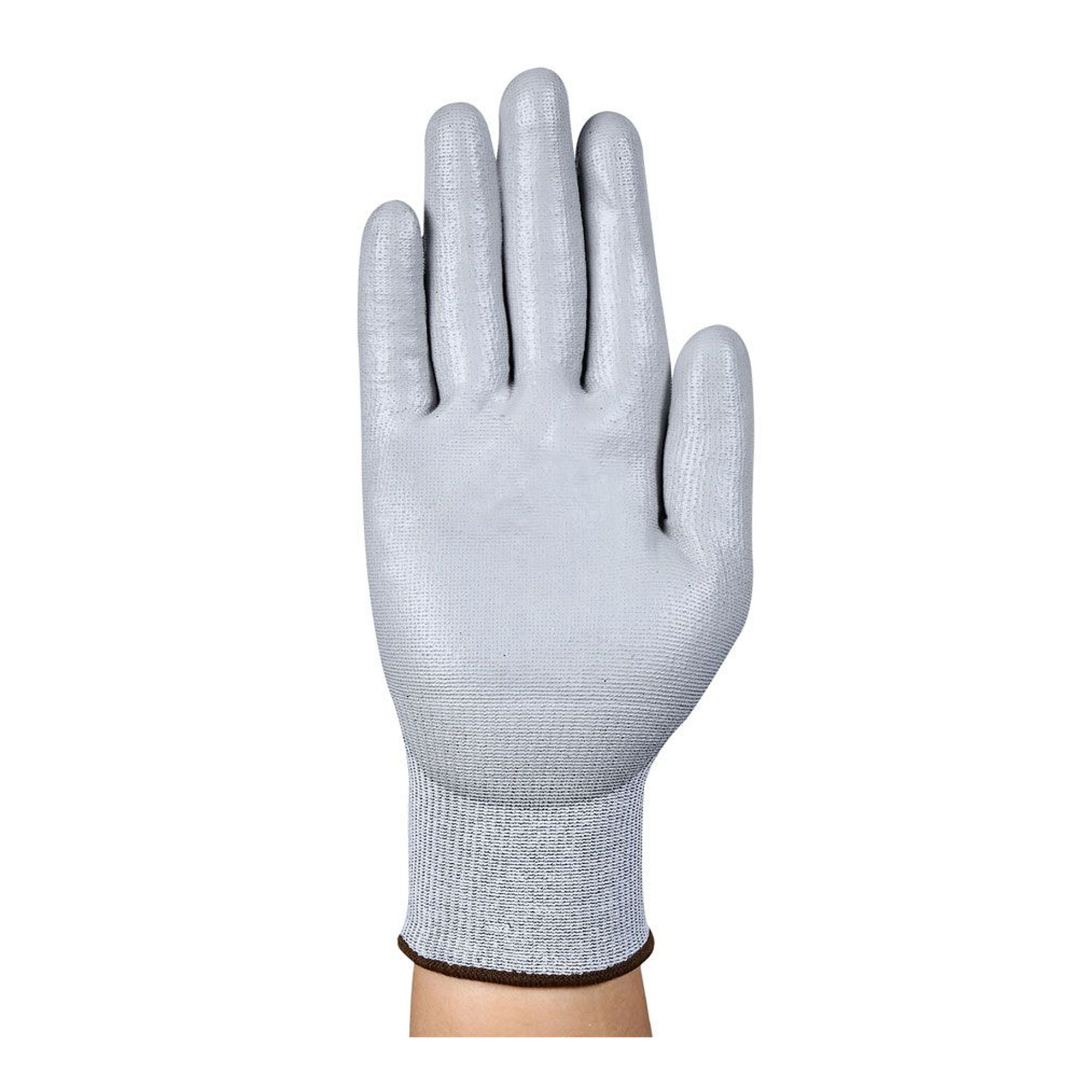 Ansell HyFlex 11-755 Schnittschutzhandschuhe mit Polyurethan-Beschichtung grau, VE 144 Paar