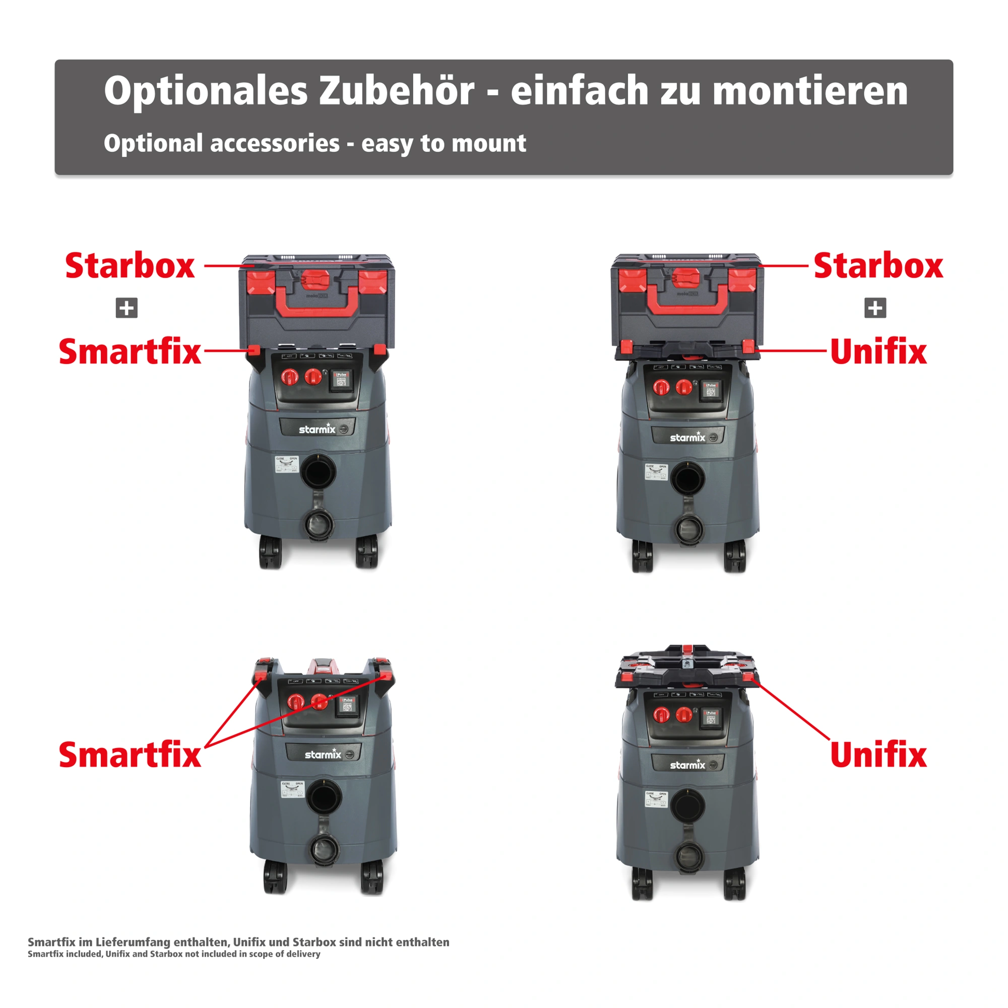 Starmix iPulse H-1235 Asbest Safe Plus Nass-Trockensauger
