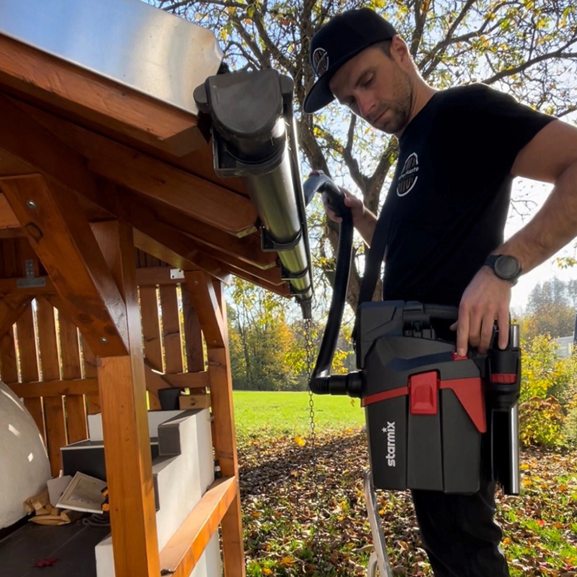 Starmix Smart L18V Set tragbarer Akku-Nass-Trockensauger mit Ladegerät
