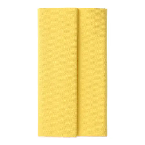 PAPSTAR Tischdecke, Tissue "ROYAL Collection" 120 cm x 180 cm gelb