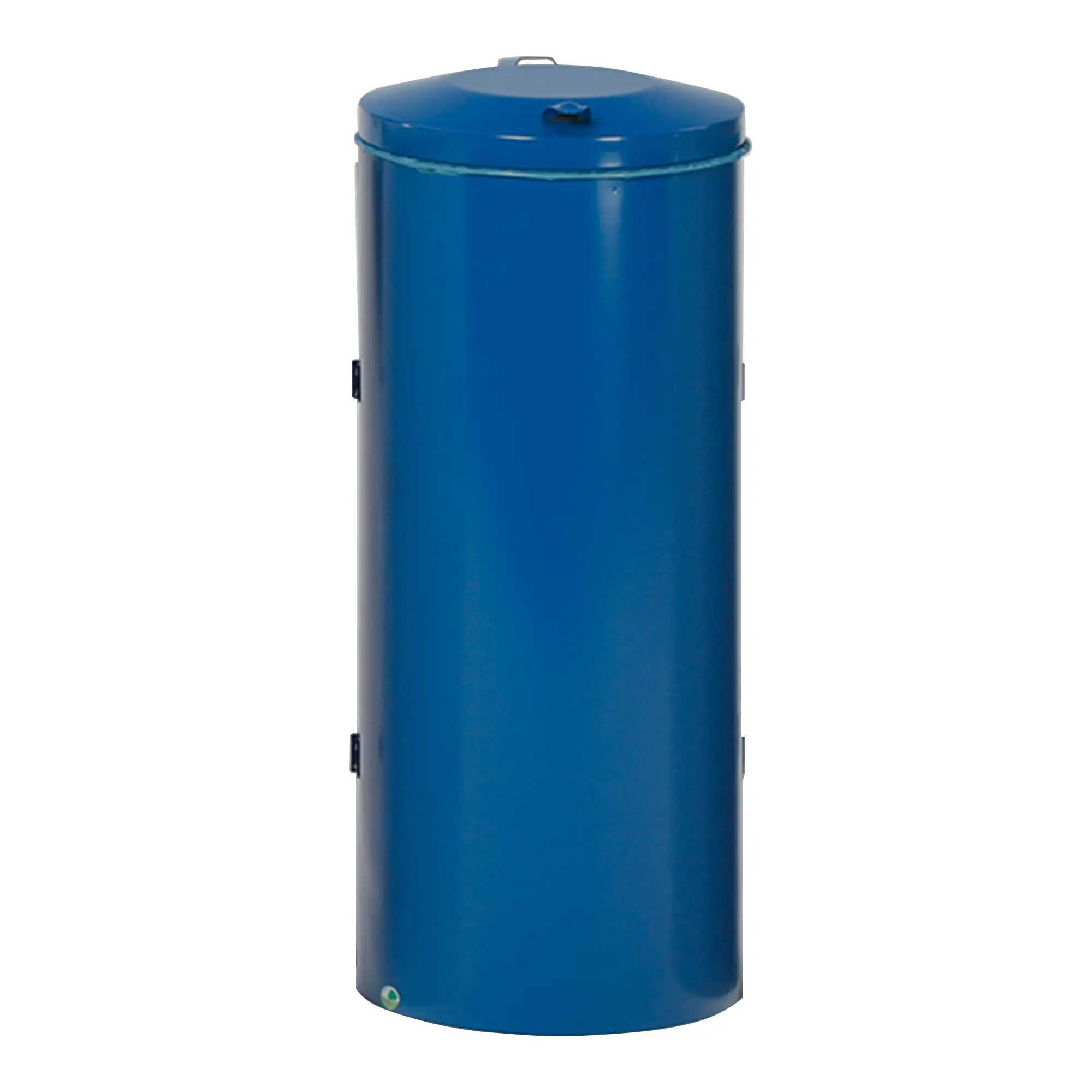 VAR Abfallsammler Metall, Kompakt-Doppeltür, 150 Liter blau 1069_1