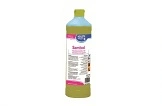 Sanikal Sanitärreiniger für Bad und WC, säurehaltiger Reiniger zur Entfernung von Kalk, Urinstein und Seifenresten, 1 Liter Flasche, Artikelnummer 100690