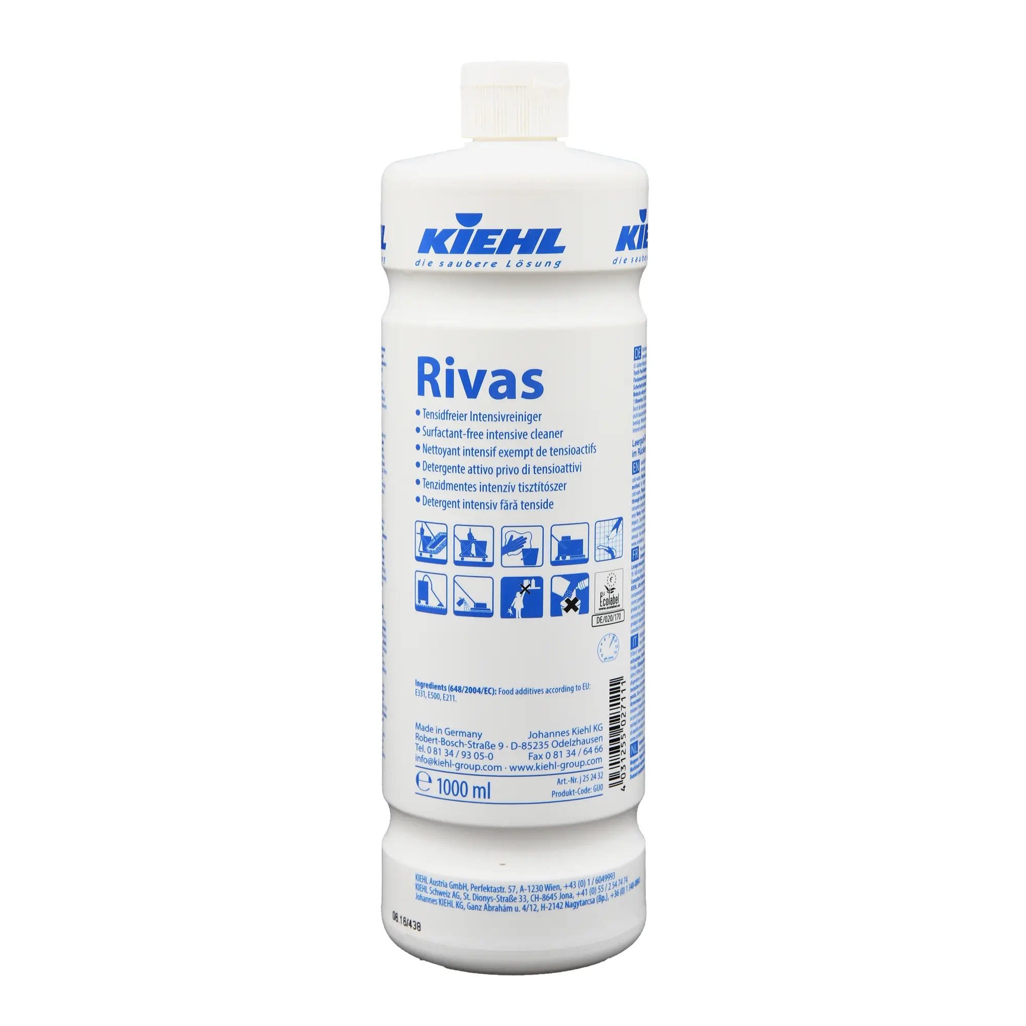 Kiehl Rivas Unterhaltsreiniger 1 Liter Flasche j252401_1