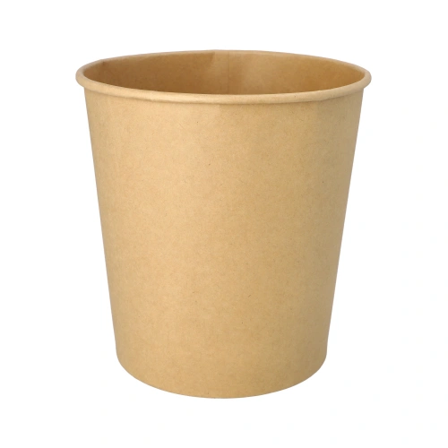 Starpak Food-Buckets 3800 ml Ø 18,7 cm, 19,5 cm braun, 4 x 25 Stück