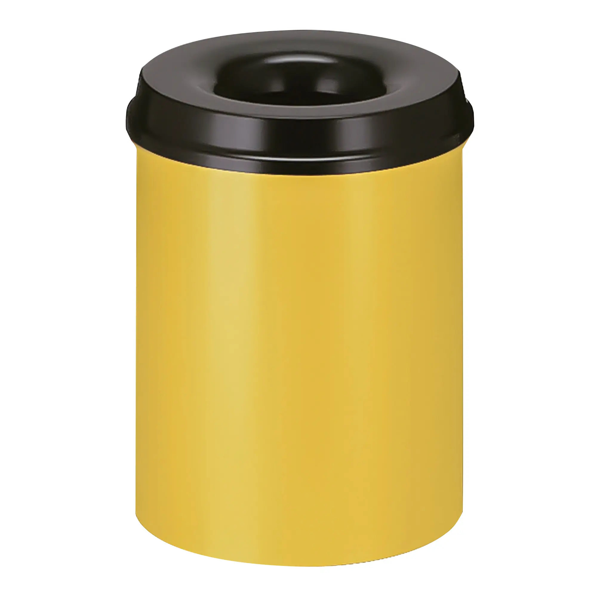 V-Part Feuerlöschender Papierkorb 15 Liter gelb/schwarz 31001262_1
