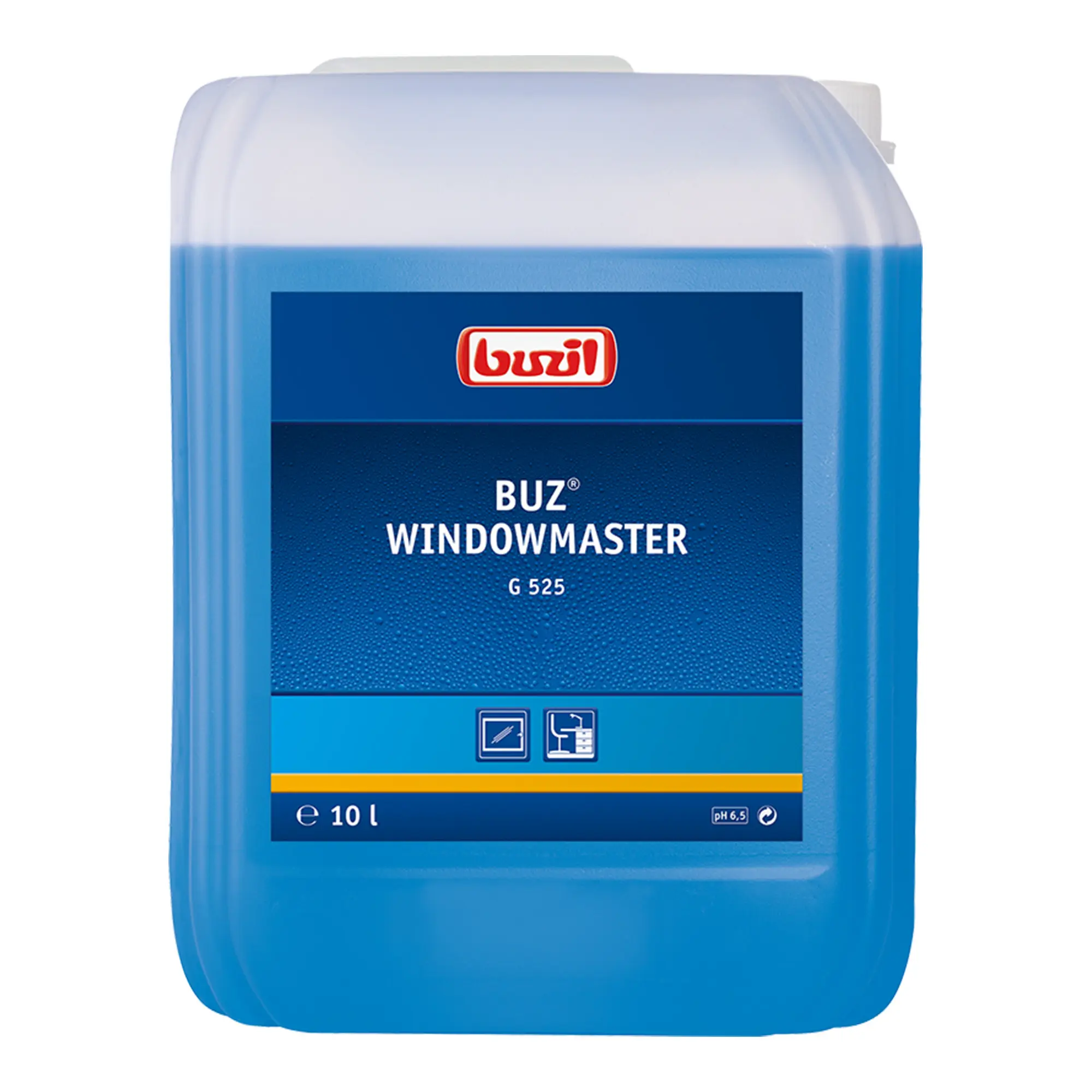 Buzil Buz Windowmaster G525 Glas- Rahmenreinigerkonzentrat 10 Liter Kanister G525-0010RA_1