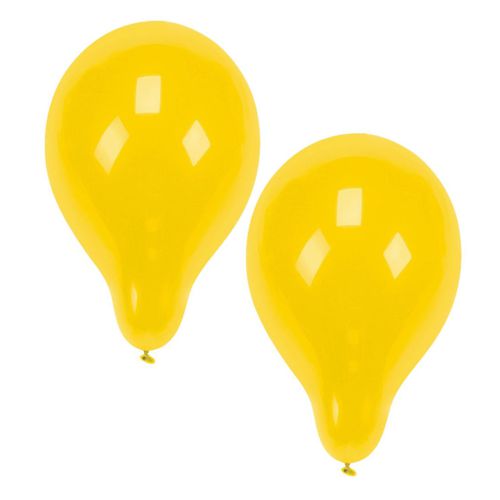 PAPSTAR 100 Luftballons Ø 25 cm gelb