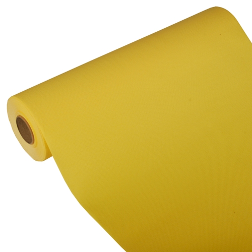 PAPSTAR Tischläufer, Tissue "ROYAL Collection" 24 m x 40 cm gelb