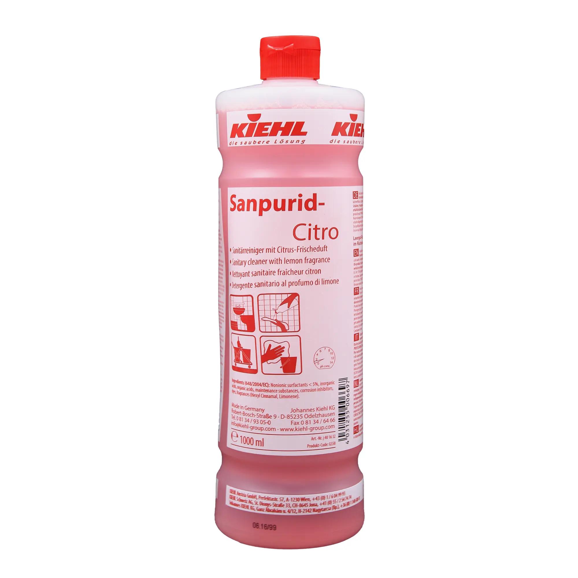 Kiehl Sanpurid Citro Sanitärreiniger 1 Liter Flasche j401601_1