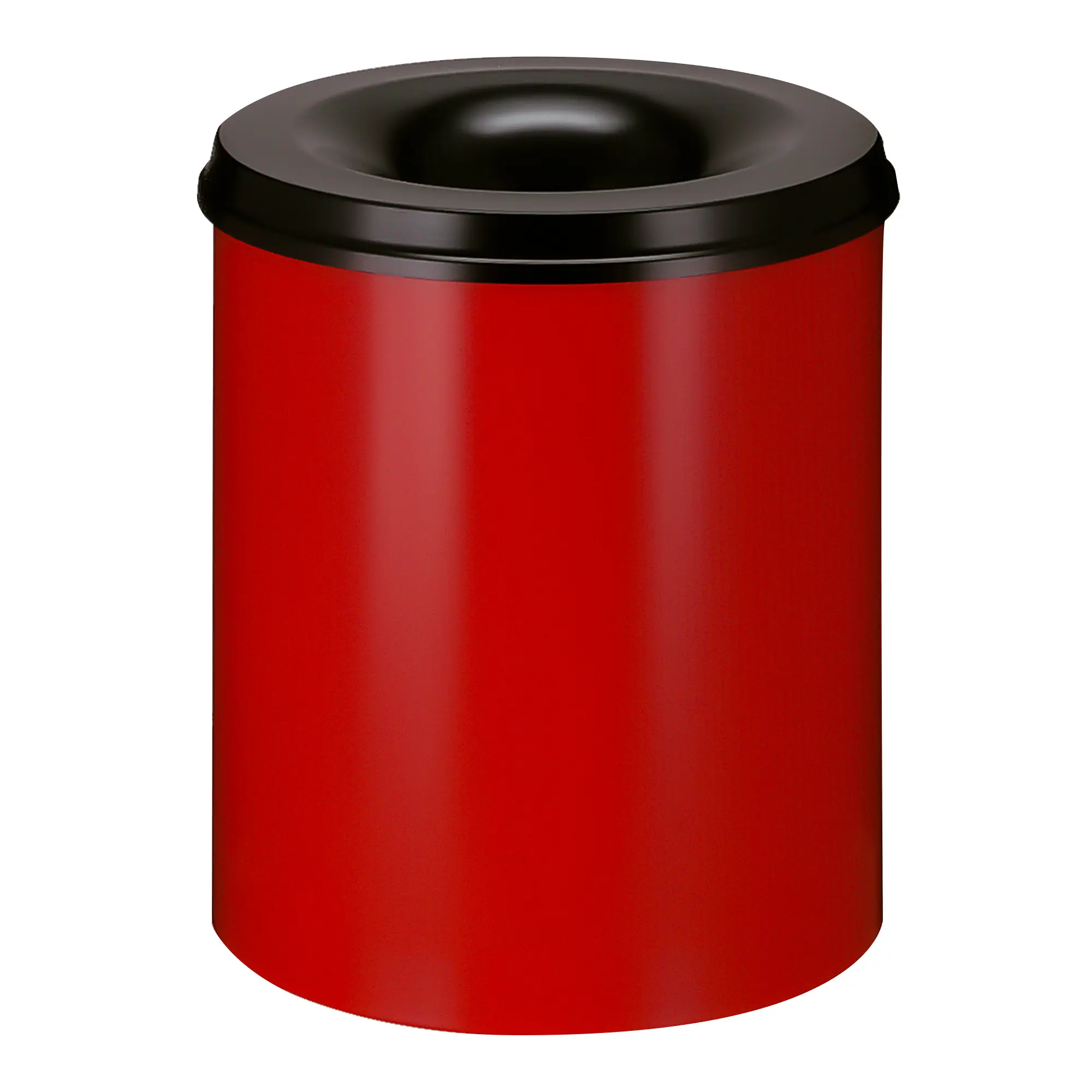 V-Part Feuerlöschender Papierkorb 80 Liter rot/schwarz 31002047_1