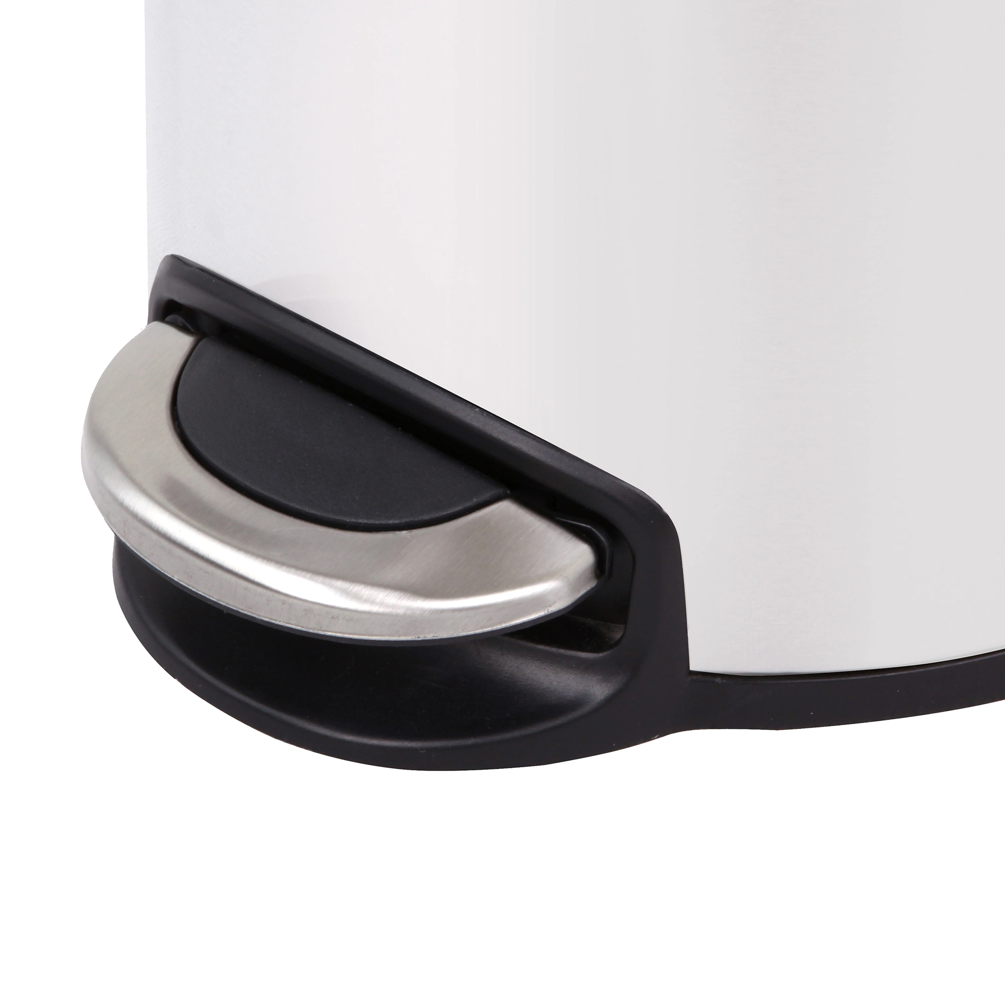 EKO Serene mit Inneneimer aus Metall Treteimer 20 Liter Klappdeckel mit Pedal