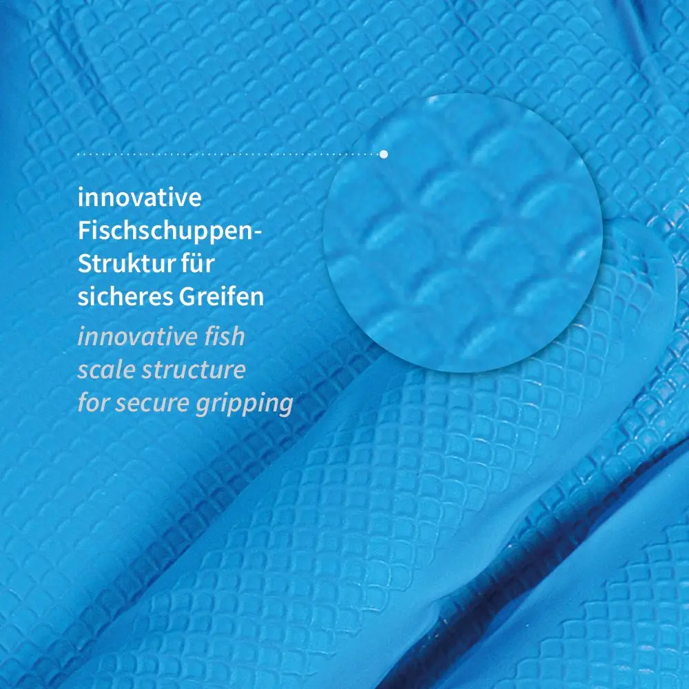 Hygostar Power Grip Light Nitrilhandschuhe blau puderfrei, VE 1000 Stück