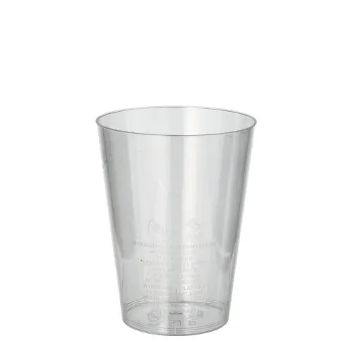 Starpak 50 Trinkbecher, PS 0,2 l Ø 7,5 cm, 9,7 cm glasklar