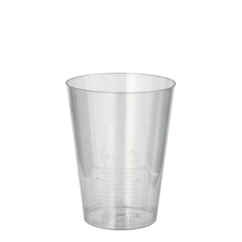 Starpak 50 Trinkbecher, PS 0,2 l Ø 7,5 cm, 9,7 cm glasklar