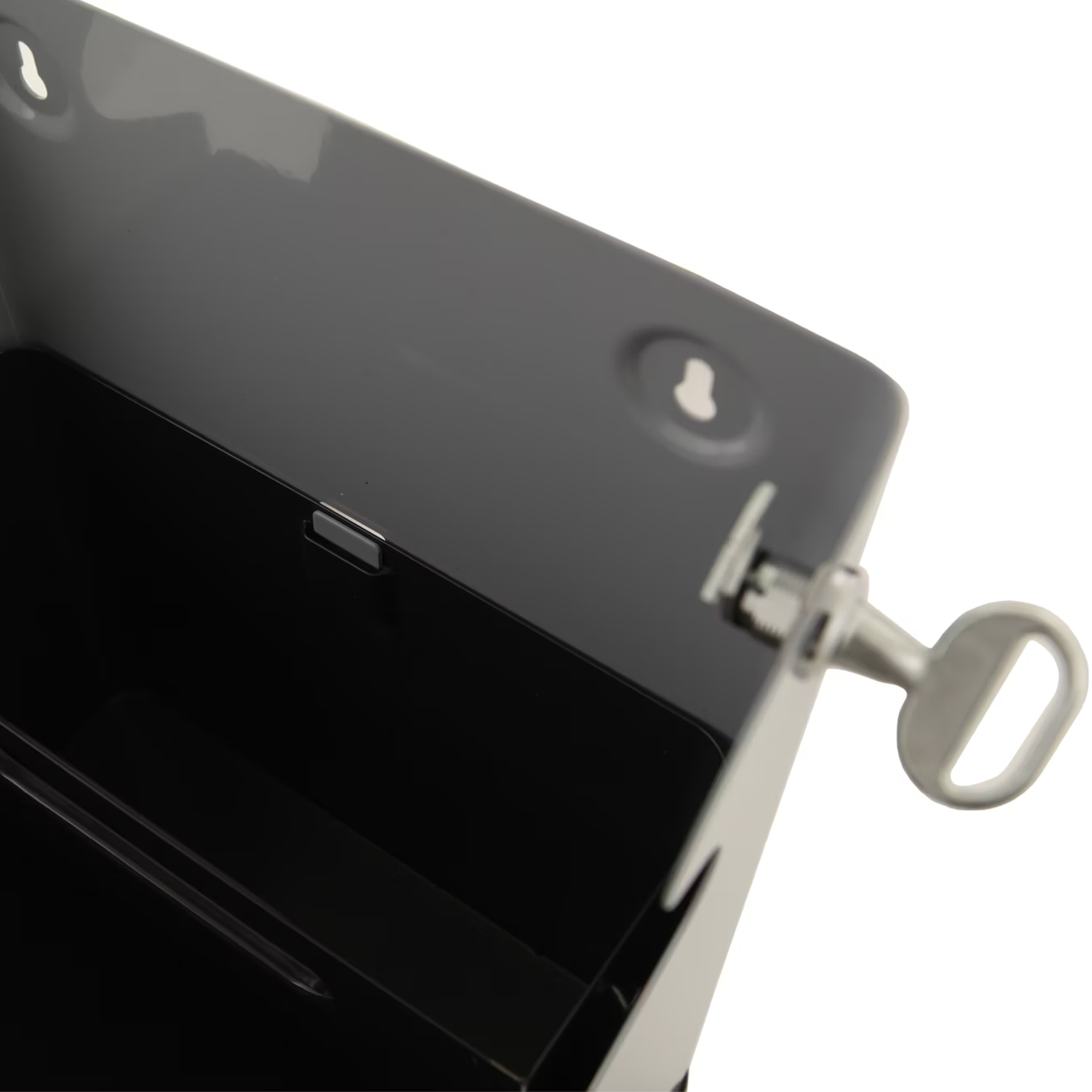 V-Part Robuster Wandaschenbecher 3 Liter Dunkelgrau