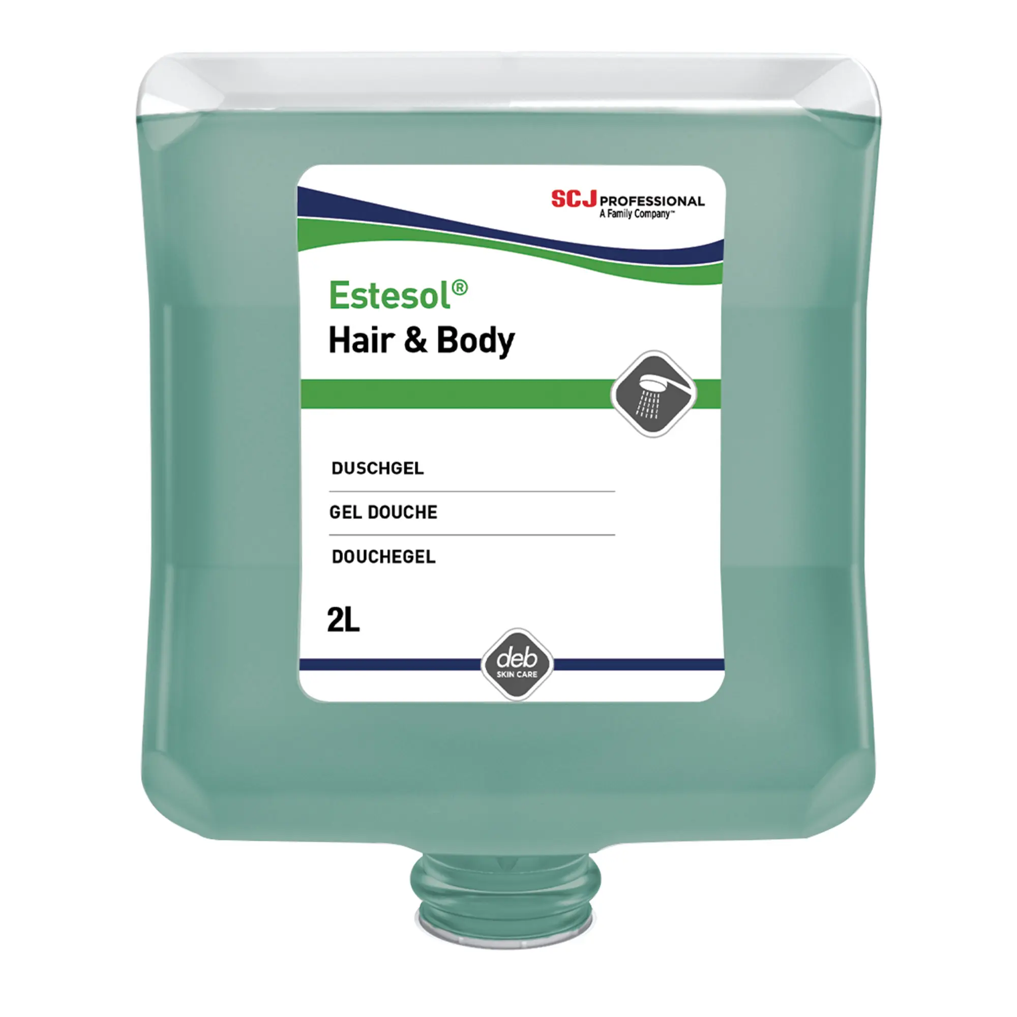Deb Stoko Estesol Hair & Body 2-in-1 Shampoo Duschcreme 2 l Kartusche HAB2LT_1