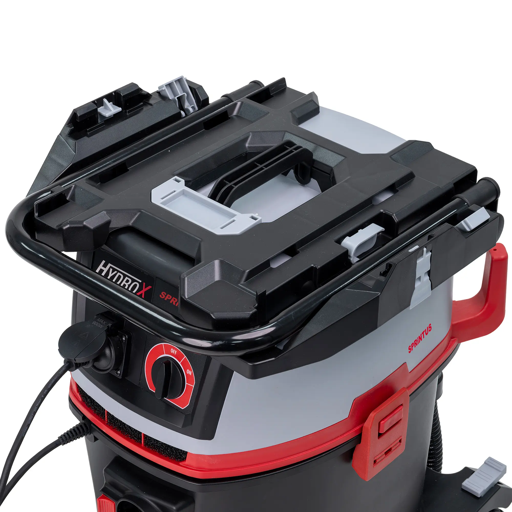 Sprintus HydroX Works Pumpsauger mit integrierter Schmutzwasserpumpe zum Abpumpen großer Wassermengen bei Hochwasser und Wasserschäden, Hersteller Sprintus