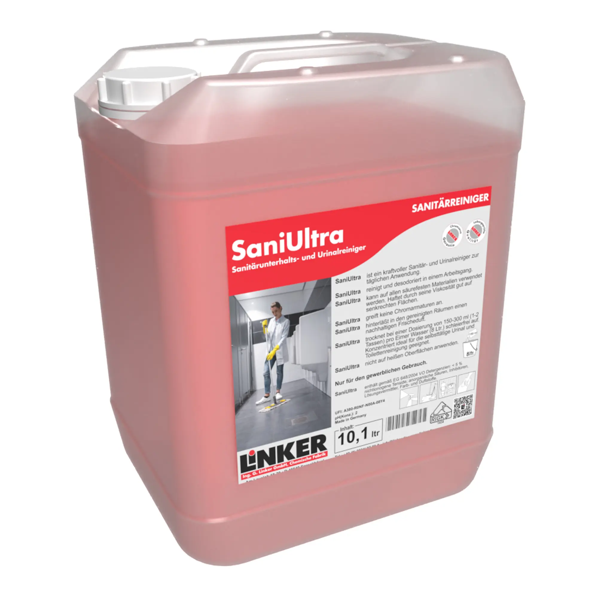Linker Sani-Ultra Sanitärreiniger 10 Liter Kanister 112-10_1